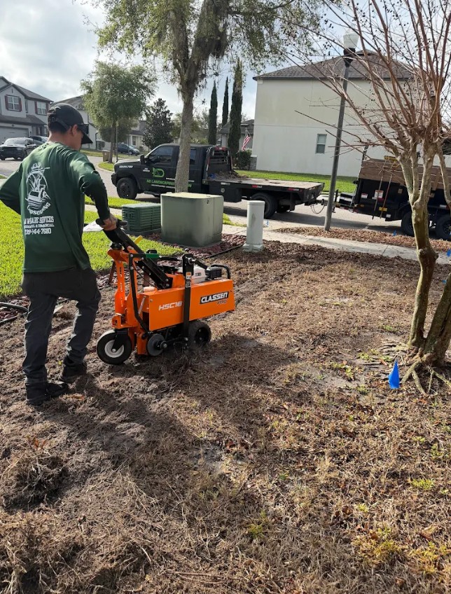 Sod cutting installation in St Cloud, FL